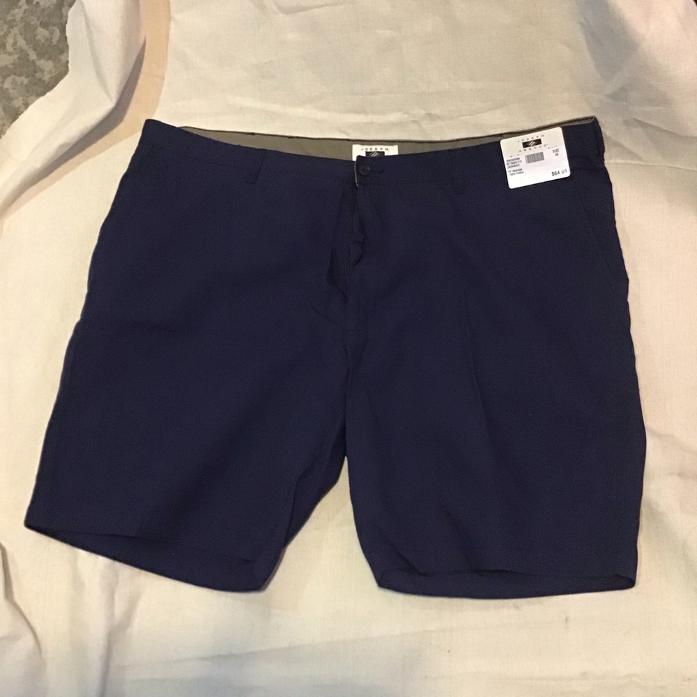 Joseph Abboud 100% cotton navy blue shorts size 46 mens